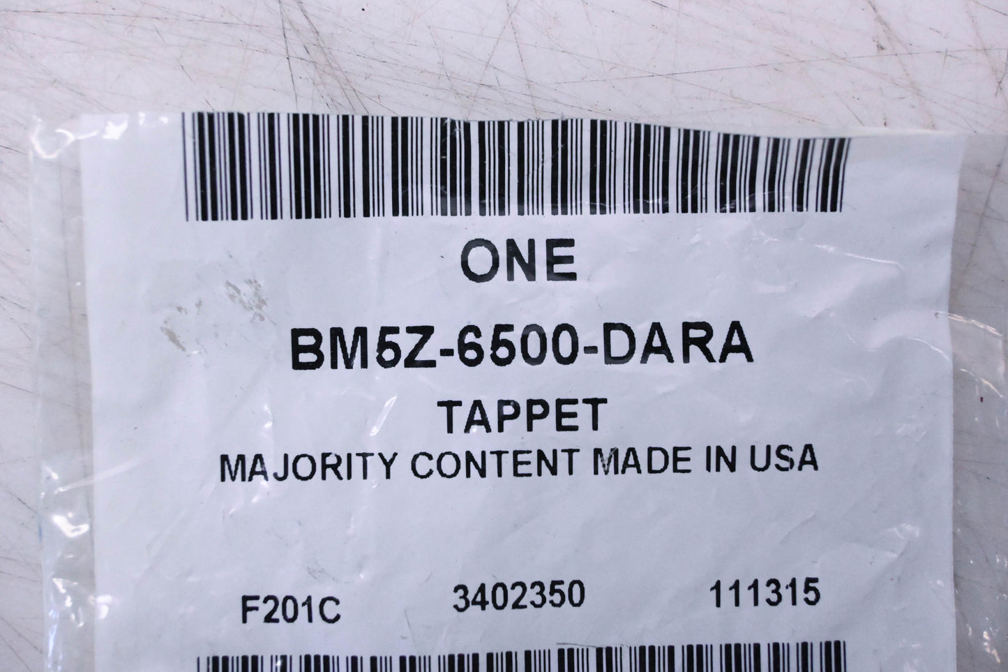 New OEM Ford BM5Z-6500-DARA Camshaft Follower/ Tappet NOS