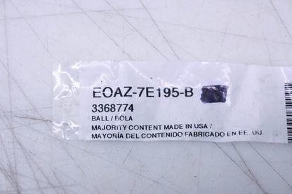 New OEM Ford EOAZ-7E195-B, 3368774 Valve Body Check Ball NOS