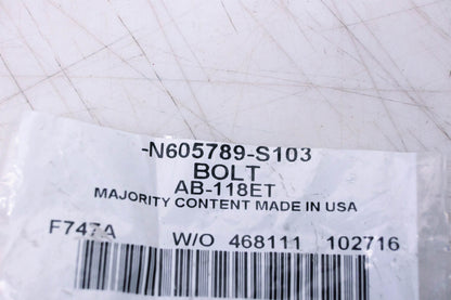 New OEM Ford N605789-S103 Bolt NOS