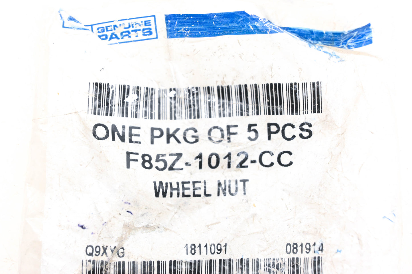 New OEM Ford F85Z-1012-CC Wheel Lug Nuts Qty 5 NOS