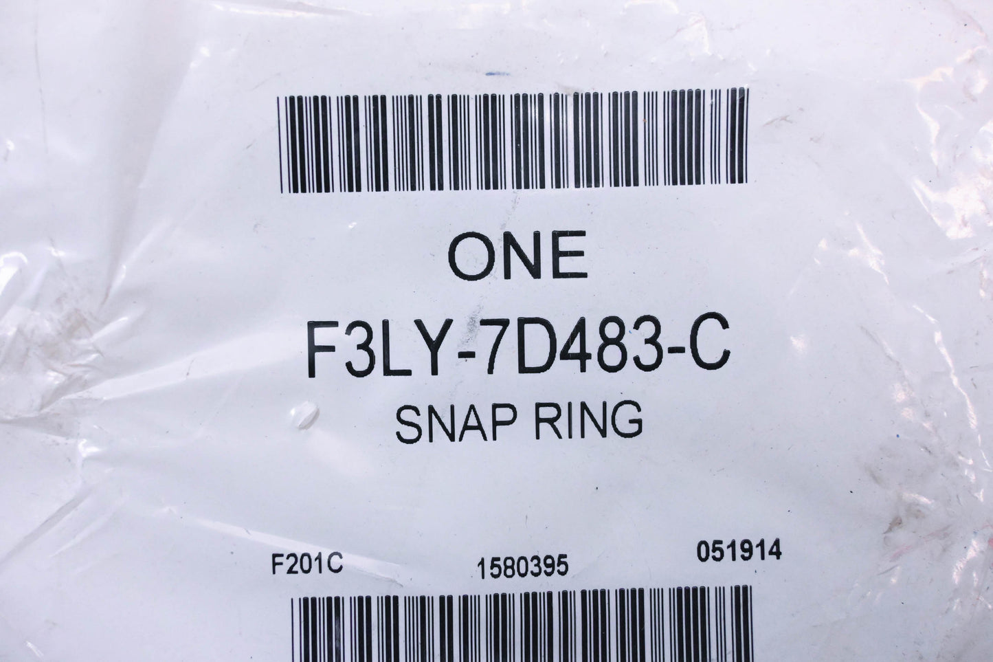 New OEM Ford F3LY-7D483-C Snap Ring NOS