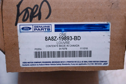 New OEM Ford 8A8Z-19893-BD Instrument Panel Louvre NOS