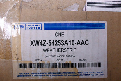 New OEM Ford XW4Z-54253A10-AAC Weatherstrip Assembly NOS