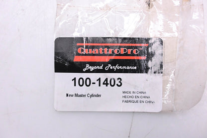 QuattroPro 100-1403 Brake Master Cylinder Assembly NOS