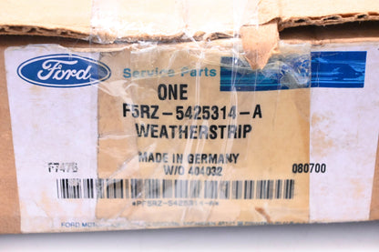 New OEM Ford F5RZ-5425314-A Weatherstrip Assembly NOS