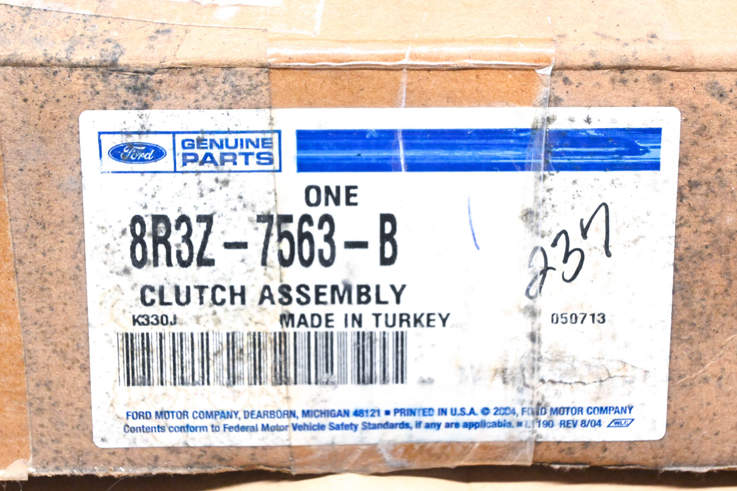 New OEM Ford 8R3Z-7563-B Clutch Pressure Plate Assembly NOS