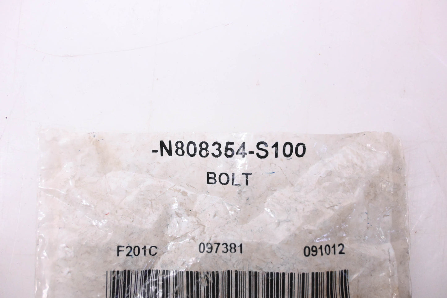 New OEM Ford N808354-0S100 Bolt NOS