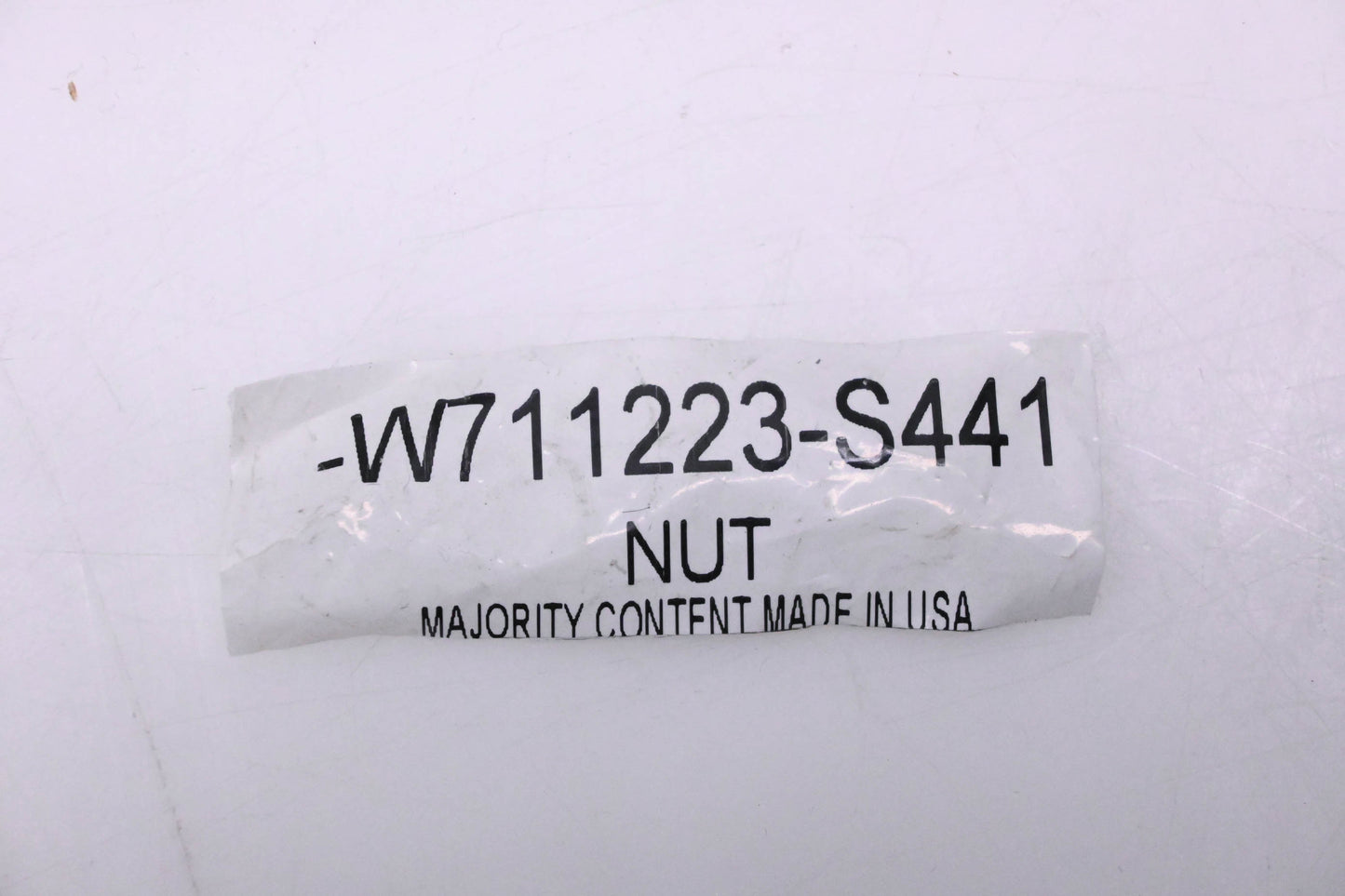 New OEM Ford W711223-S441 Upper Control Arm Nut NOS