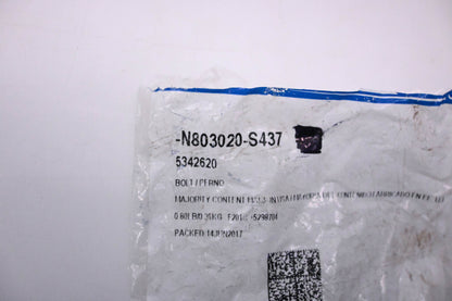 New OEM Ford N803020-S437, 5342620 Bolt NOS