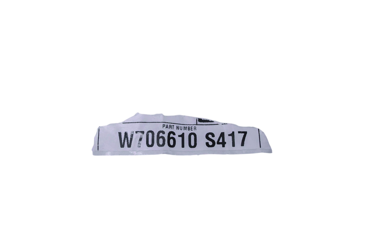 New OEM Ford W706610-S417 License Plate Bracket Rivets Qty 3 NOS