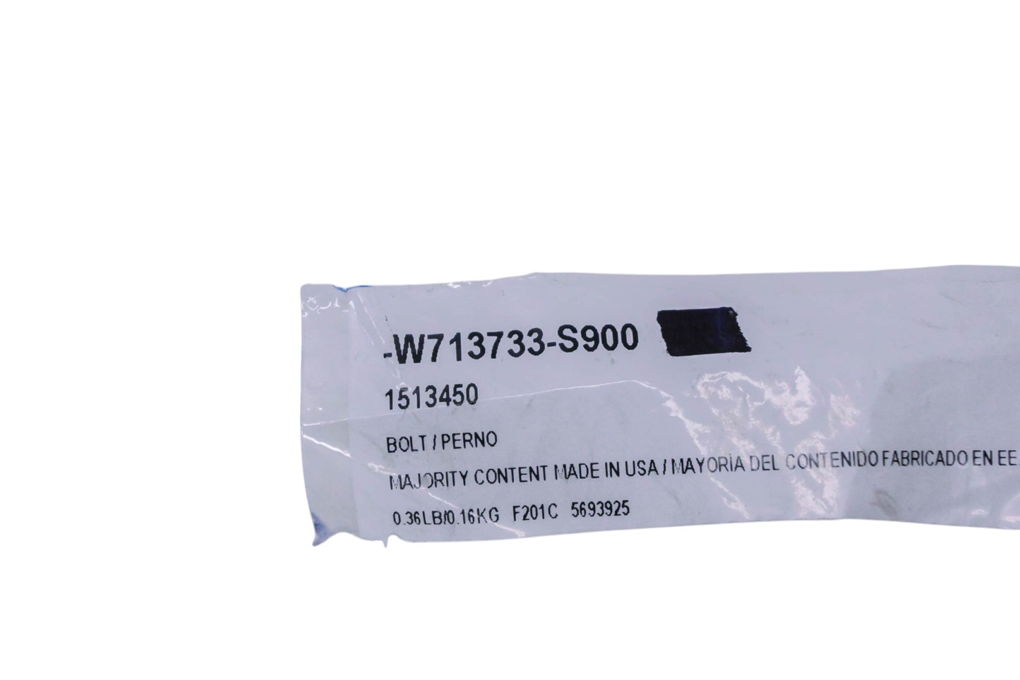 New OEM Ford W713733-S900, 1513450 Bolts Qty 4 NOS