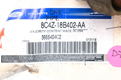 New OEM Ford 8C4Z-18B402-AA, 3665404C2 Water Heater Tube NOS