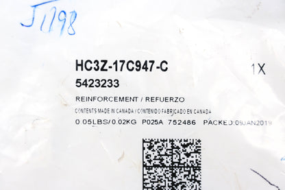 New OEM Ford HC3Z-17C947-C, 5423233 Lefthand Bumper Reinforcement NOS