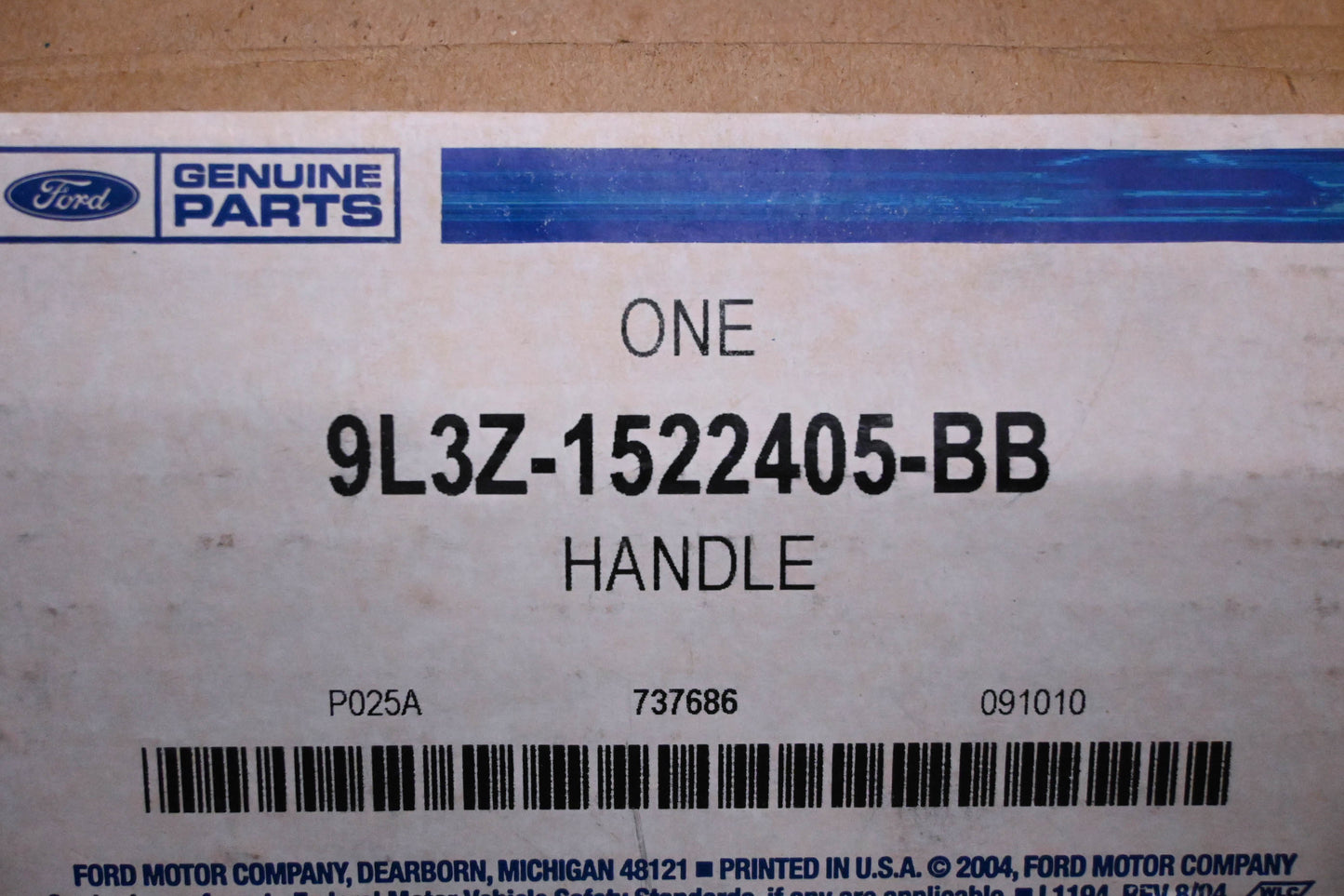 New OEM Ford 9L3Z-1522405-BB Exterior Door Handle Assembly NOS