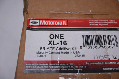 New OEM Motorcraft XL-16, 6R ATF Transmission Fluid Additive Kit NOS