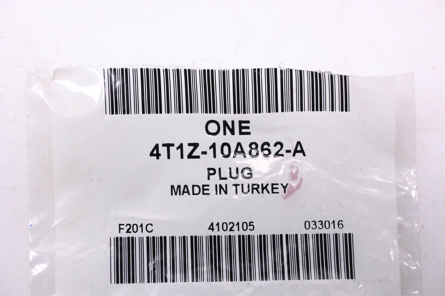 New OEM Ford 4T1Z-10A862-A Plug NOS