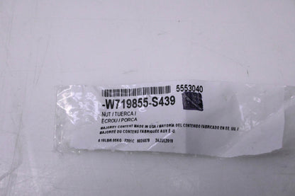 New OEM Ford W719855-S439, 5553040 Nut NOS