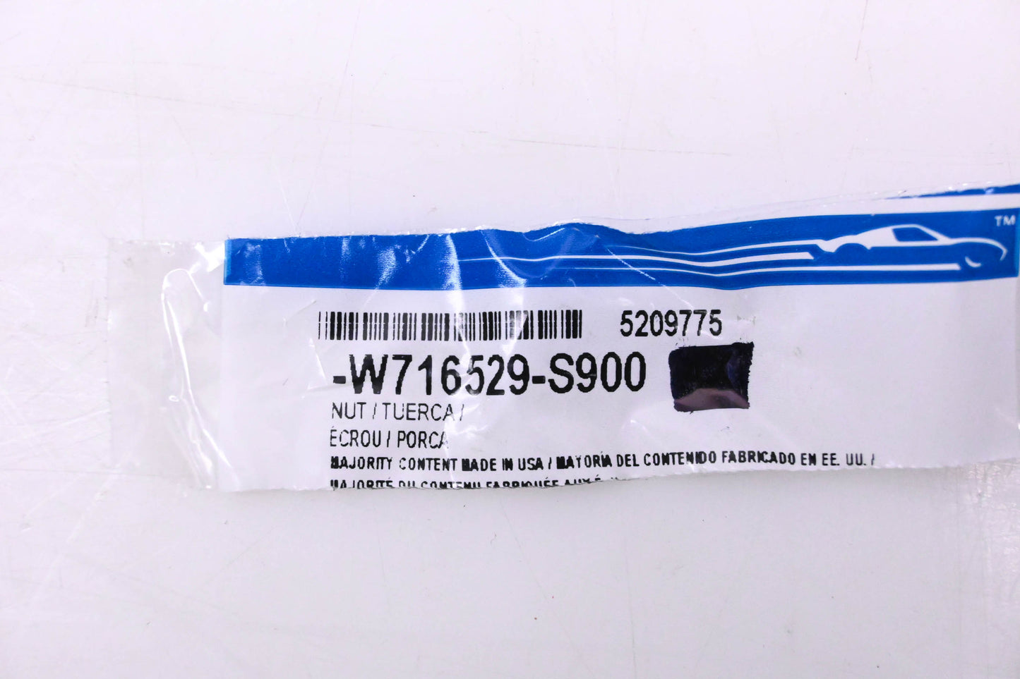 New OEM Ford W716259-S900, 5209775 Nut/ Clip NOS