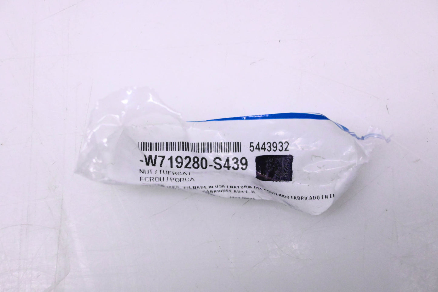 New OEM Ford W719280-S439, 5443932 Spring Nut NOS