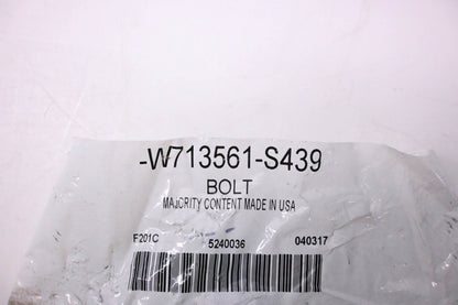 New OEM Ford W713561-S439 Leaf Spring Shackle Bolt NOS