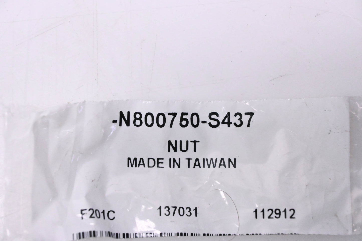 New OEM Ford N800750-S437 Hex Nuts Qty 2 NOS