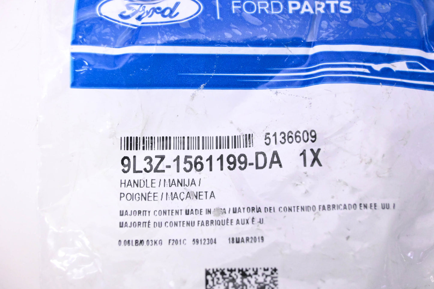 New OEM Ford 9L3Z-1561199-DA Adjustment Knob/ Handle NOS
