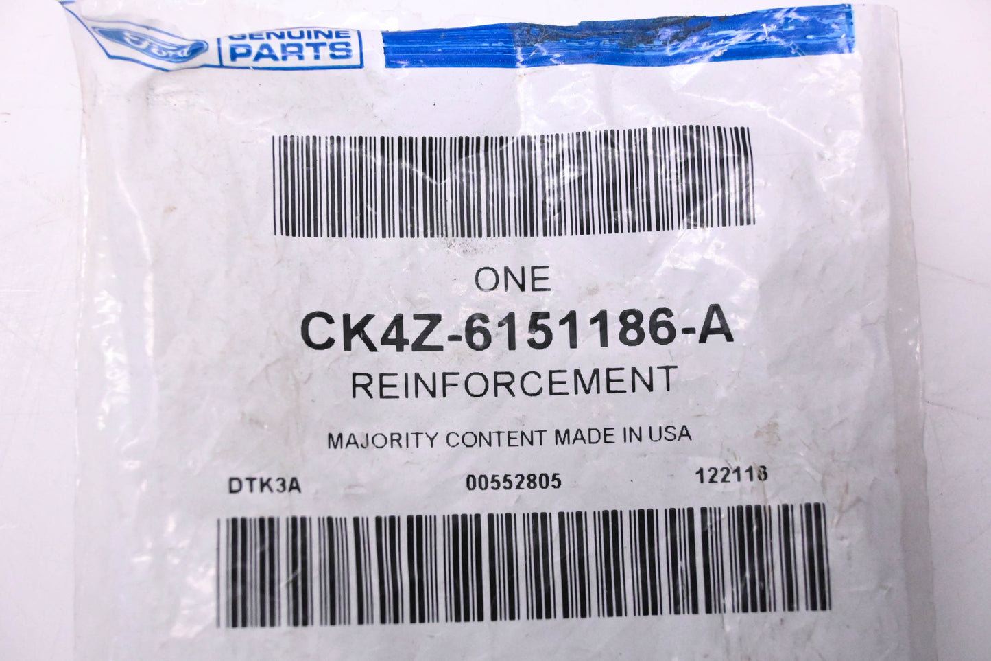 New OEM Ford CK4Z-6151186-A Reinforcement NOS