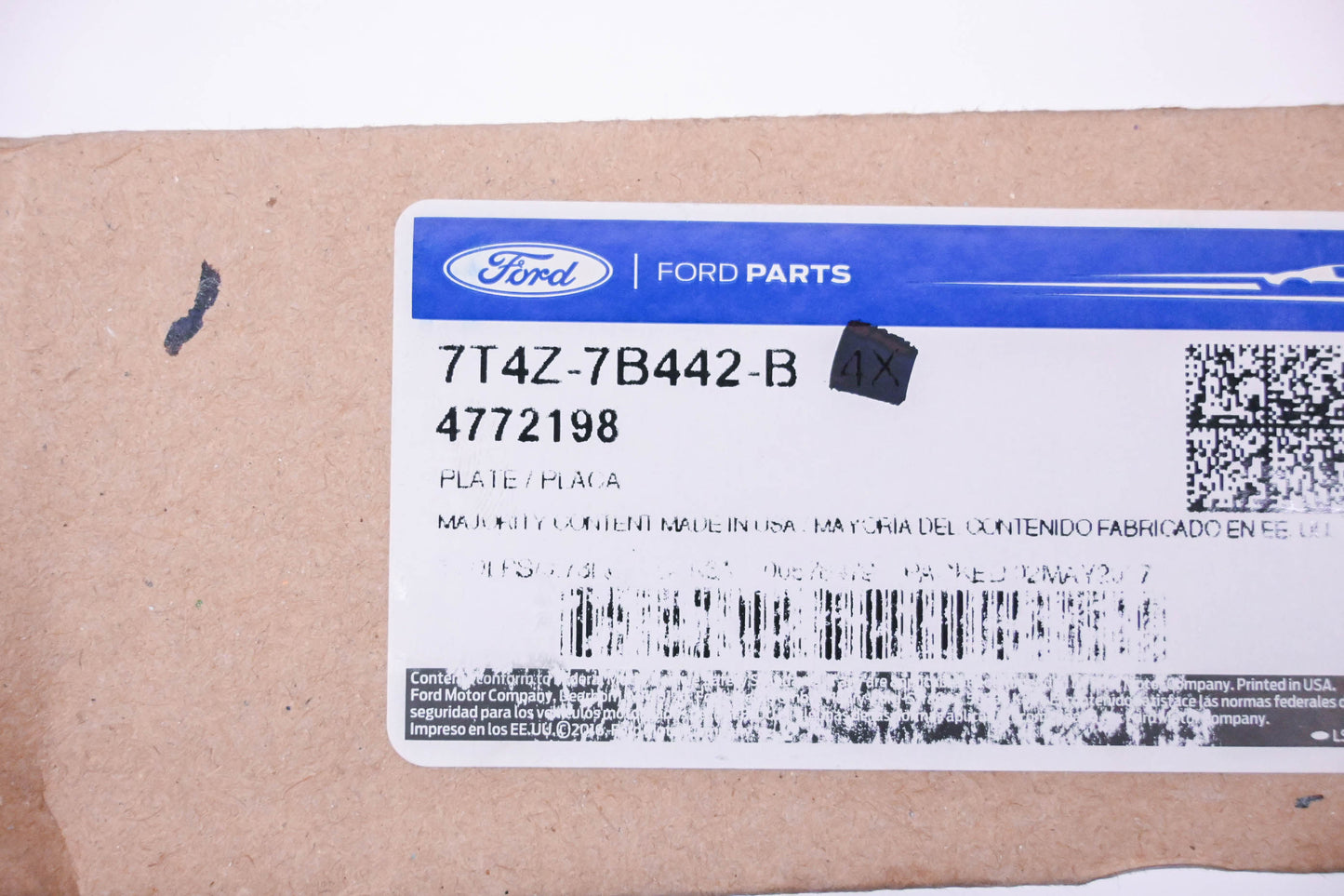 New OEM Ford 7T4Z-7B442-B, 4772198 Transmission Clutch Friction Plates Qty 4 NOS