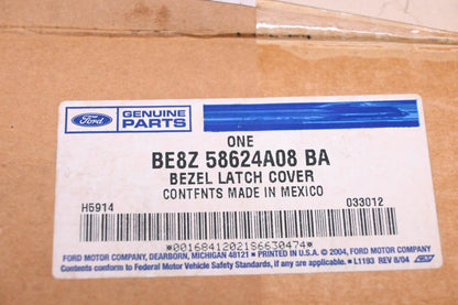 New OEM Ford BE8Z-58624A08-BA Seat Latch Bezel NOS