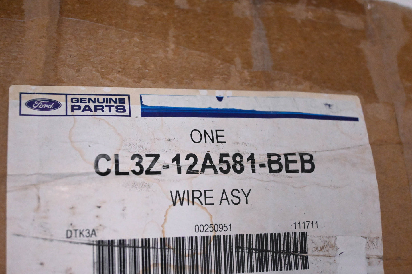 New OEM Ford CL3Z-12A581-BEB Engine Wire Harness Assembly NOS