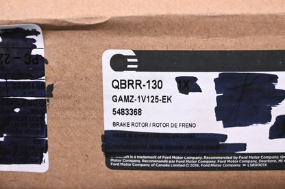 Omnicraft QBRR-130, GAMZ-1V125-EK, 5483368 Disc Brake Rotor NOS