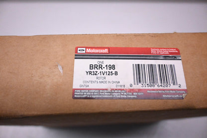 New OEM Motorcraft BRR-198, YR3Z-1V125 Disc Brake Rotor NOS