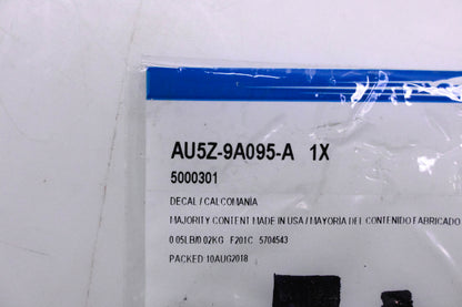 New OEM Ford AU5Z-9A095-A Fuel Safety Decal NOS