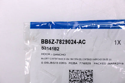 New OEM Ford BB5Z-7829024-AC, 5314182 Hook NOS