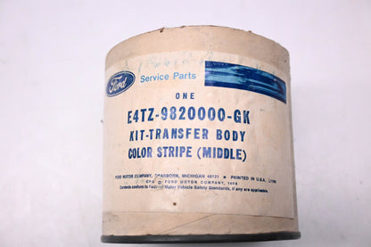 New OEM Ford E4TZ-9820000-GK Middle Color Stripe Decal Kit NOS