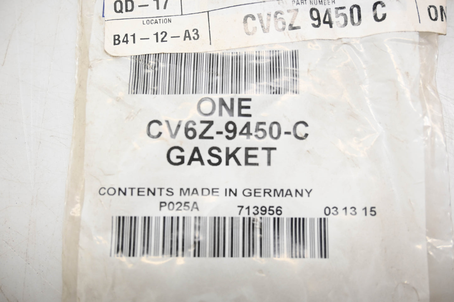 New OEM Ford CV6Z-9450-C Front Muffler Gasket NOS