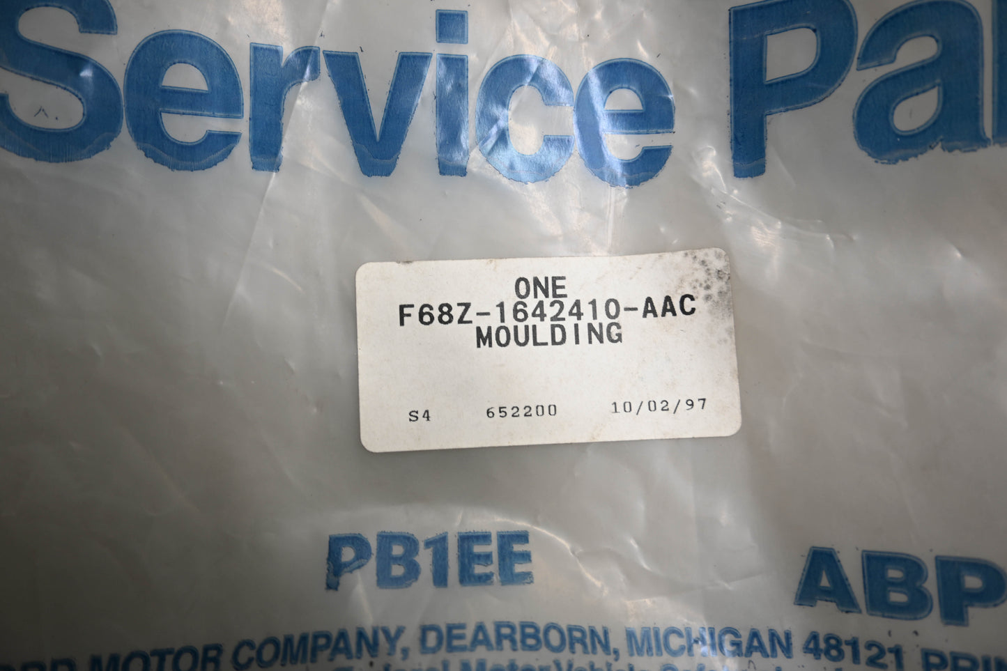 New OEM Ford F68Z-1642410-AAC, F78B-1642324-AAW Trim Panel NOS