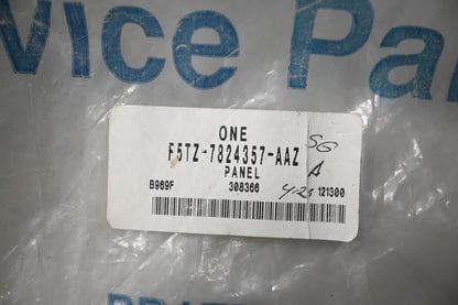 New OEM Ford F5TZ-7824357-AAZ, YL24-78243A53-AAW Interior Trim Panel NOS