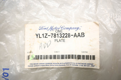 New OEM Ford YL1Z-7813228-AAB, F85B-7813244-AGW Interior Trim Plate NOS