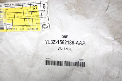 New OEM Ford YL3Z-1562186-AAA Seat Trim Valance NOS