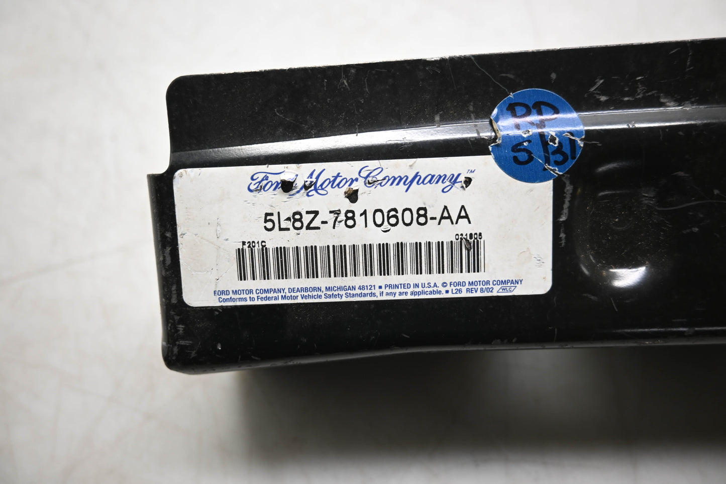 New OEM Ford 5L8Z-7810608-AA Rear Cross Member Reinforcement NOS