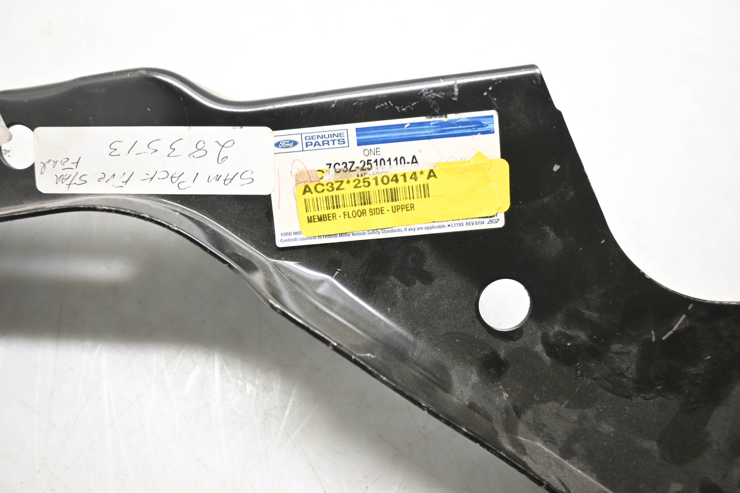 New OEM Ford 7C3Z-2510110-A, AC3Z-2510414-A Floor Crossmember Brace NOS