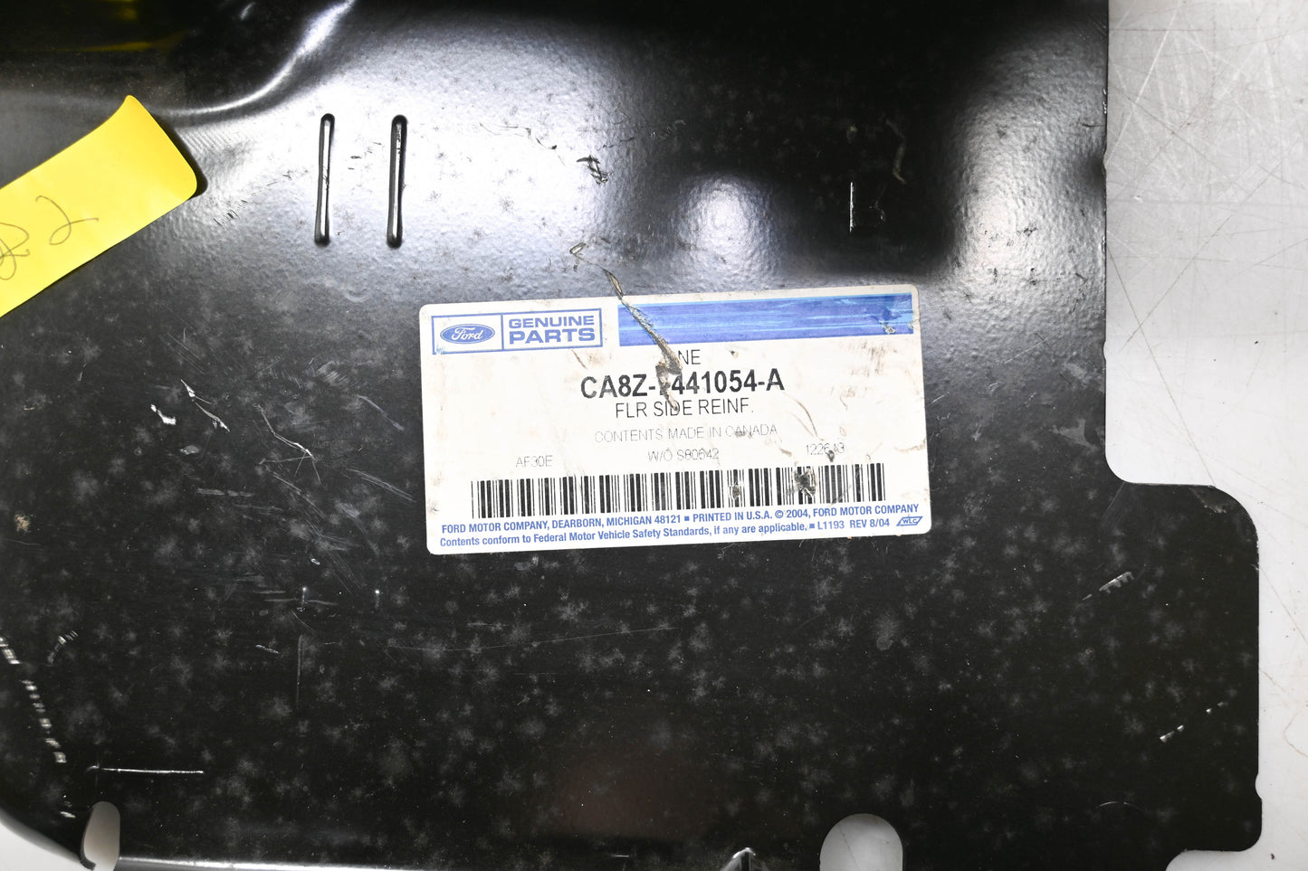 New OEM Ford CA8Z-7441054-A Floor Side Reinforcement NOS