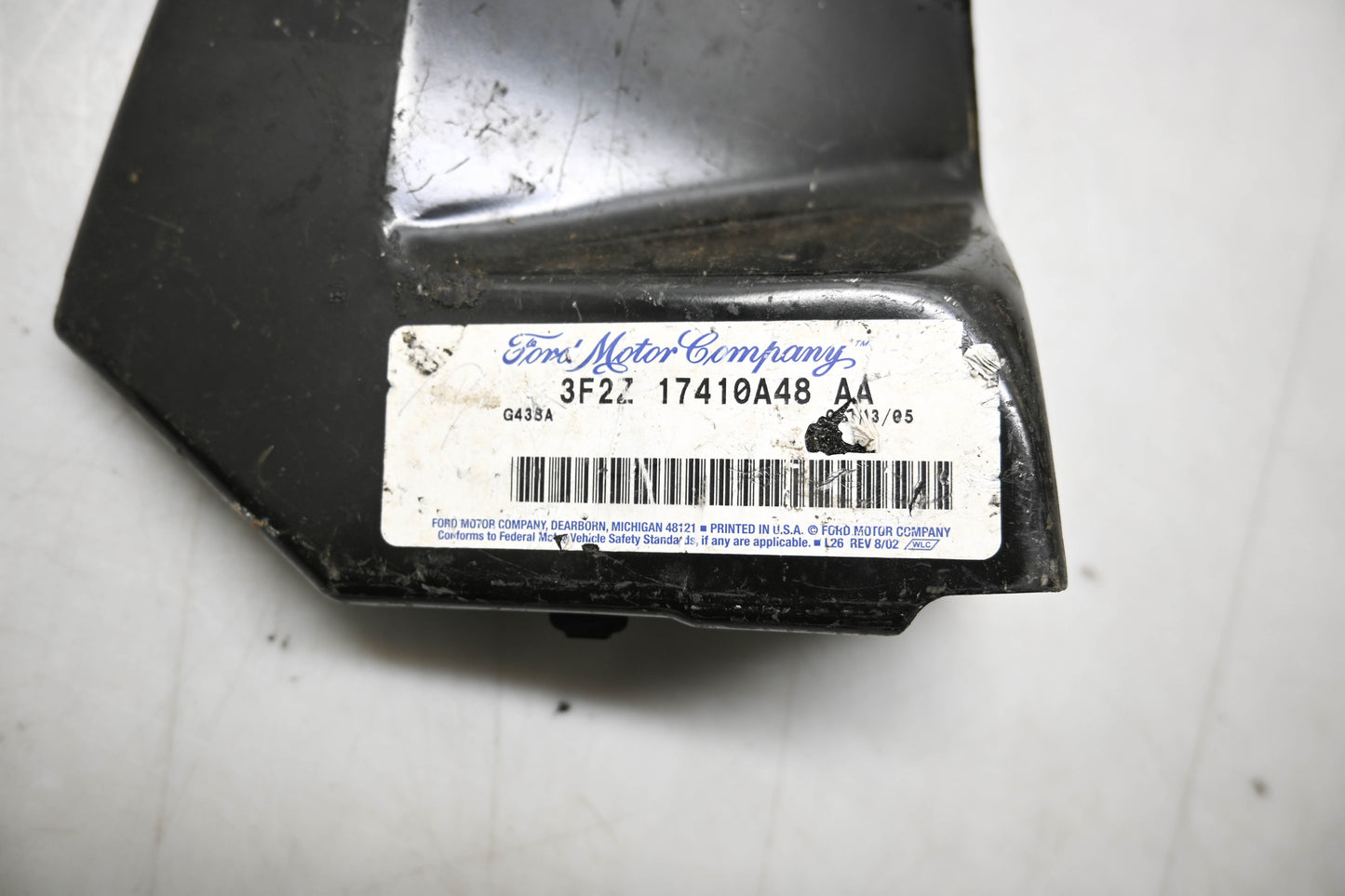 New OEM Ford 3F2Z-17410A48-AA, 3F23-17410A48-AB Plate NOS