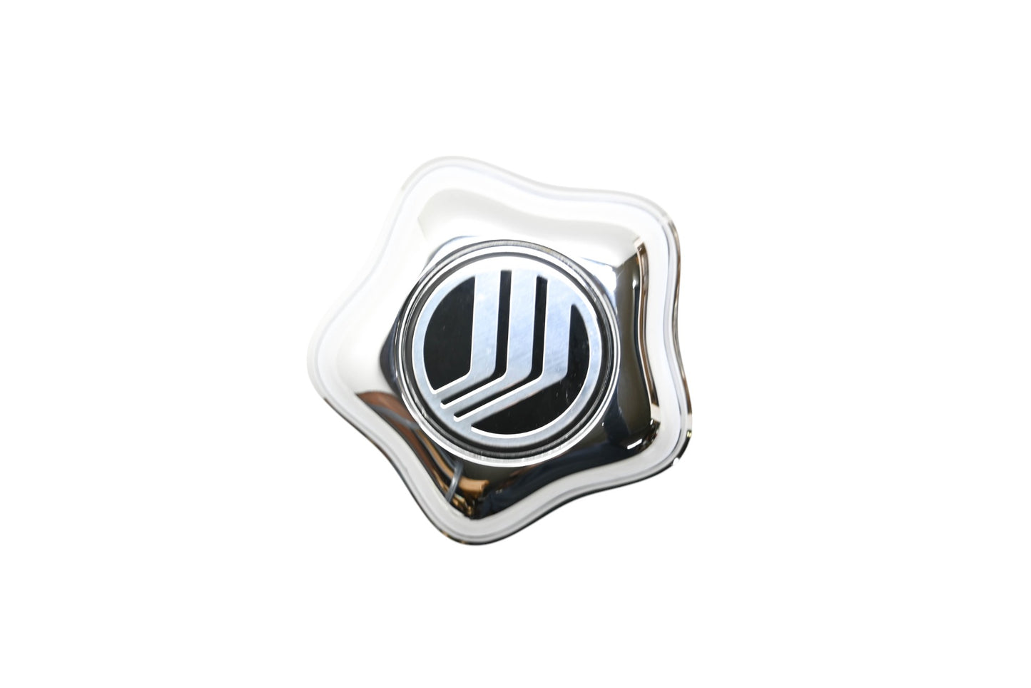 New OEM Ford F67Z-1130-GA, YL24-1A096-EB Chrome Center Cap NOS