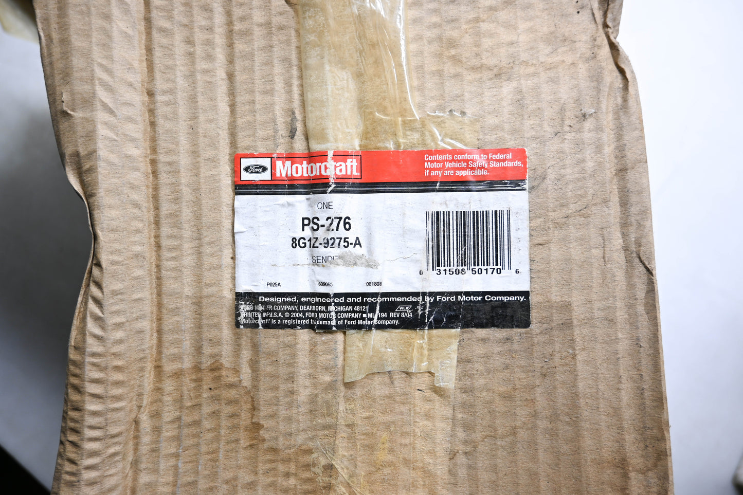 New OEM Motorcraft PS-276, 8G1Z-9275-A Fuel Sending Unit Assembly NOS