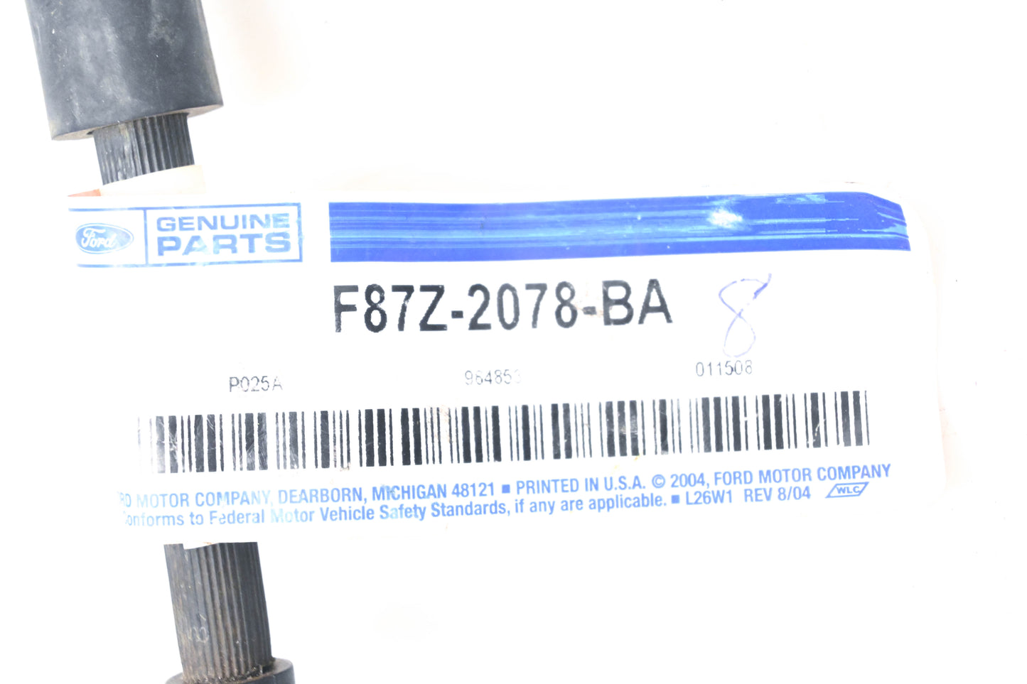 New OEM Ford F87Z-2078-BA Brake Hose NOS