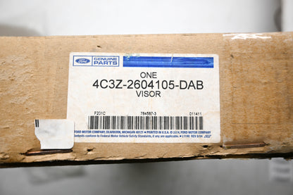 New OEM Ford 4C3Z-2604105-DAB Sun Visor NOS