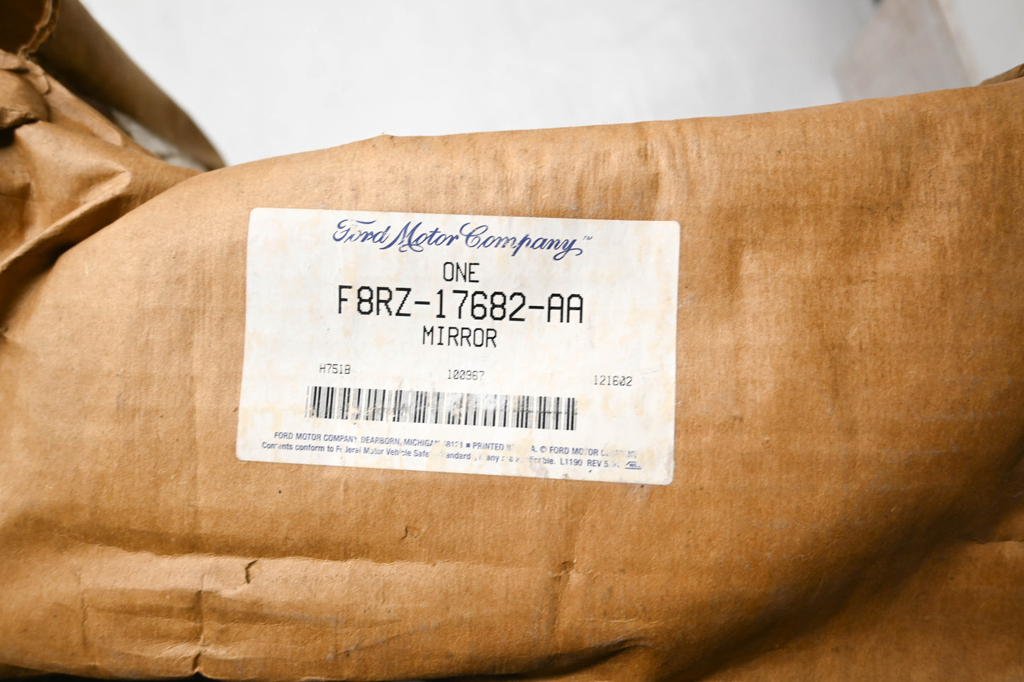 New OEM Ford F8RZ-17682-AA Passenger Side Door Mirror NOS