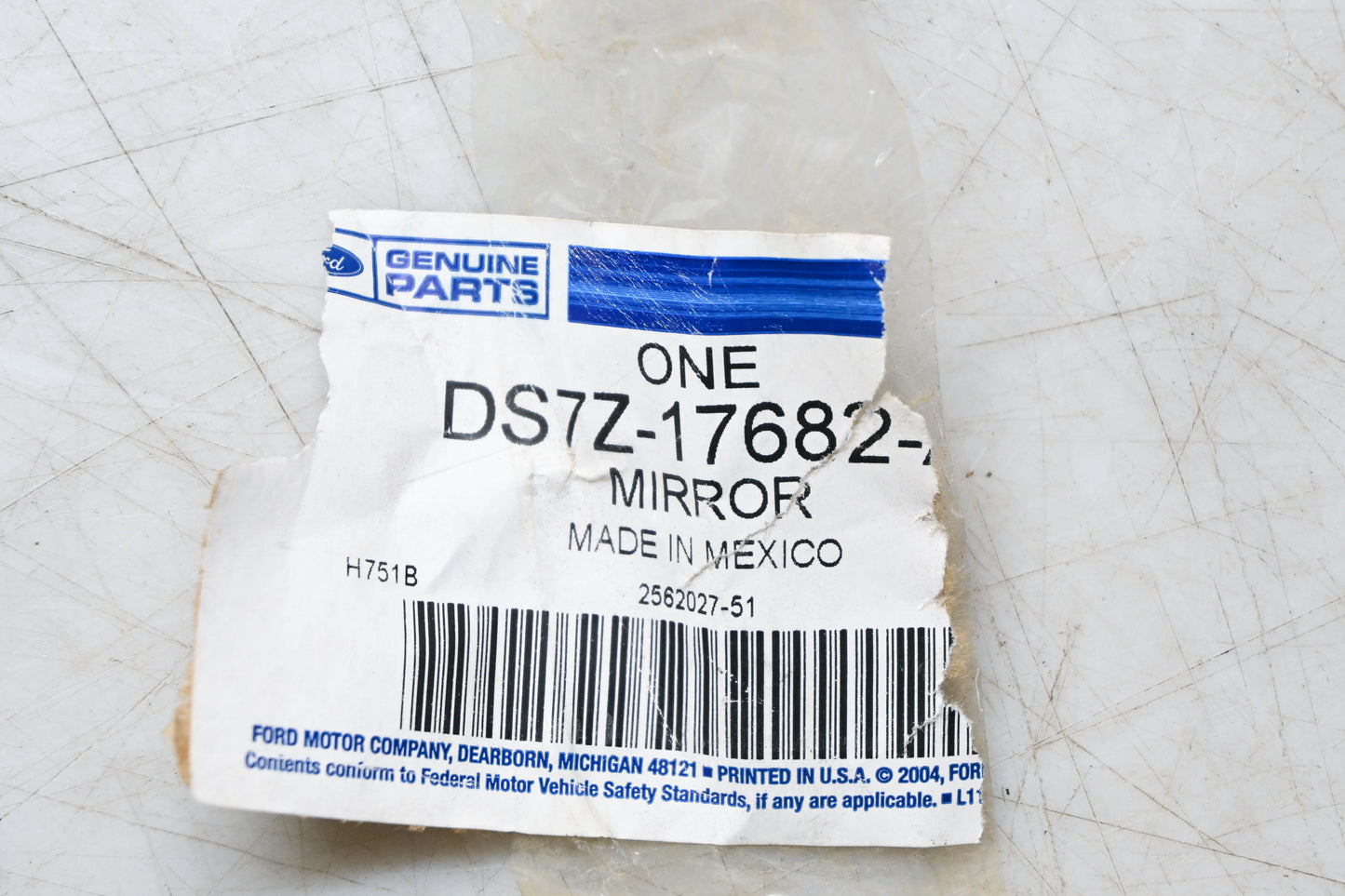 New OEM Ford DS7Z-17682-A 13-14 Fusion Passenger Side Door Mirror NOS